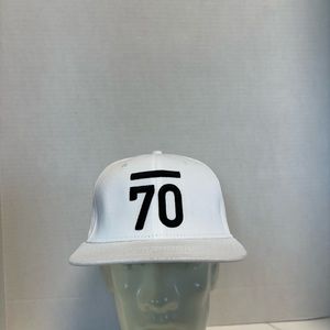 Sub Seventy Golf Hat White/Black Snapback Sports Men's
